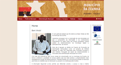 Desktop Screenshot of municipioecunha.net