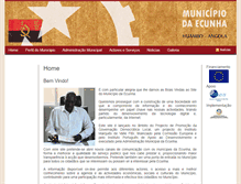 Tablet Screenshot of municipioecunha.net